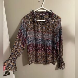 Chelsea & Theodore Floral Patchwork Blouse